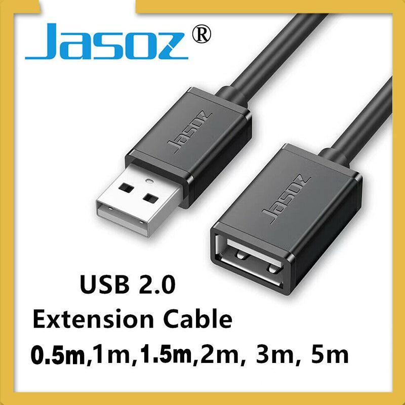 USB 2.0 Extension Cable Male to Female for Laptop and PC - 0.5 m - view 4