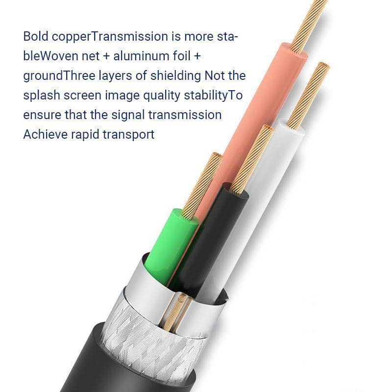 USB 2.0 Male to Male Data Cable 1.5 m, Oxygen-Free Copper Core with Shielding - view 3