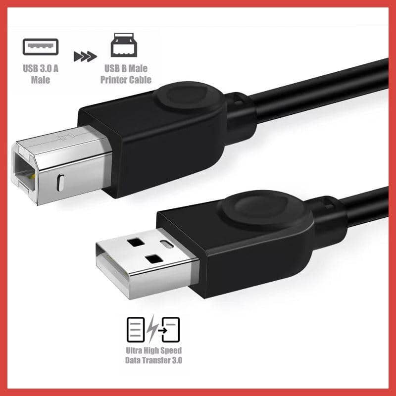 USB 2.0 Type A to Type B Printer Cable - 1 m - view 3