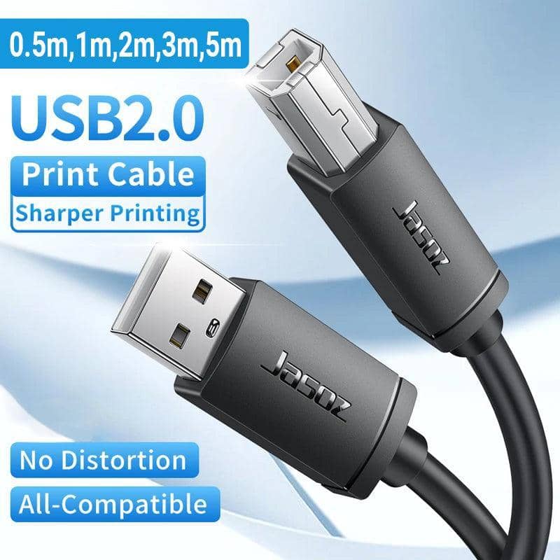 USB 2.0 Type A to Type B Printer Cable - 2 m - view 2