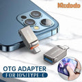 USB 3.0 OTG Adapter for Flash Drives and Hard Drives - Silver Grey, Lightning (iPhone and iPad) - view 2