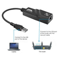 USB 3.0 to RJ45 Gigabit Ethernet Adapter, 1000 Mbps for PC, Laptop, Mac and Chromebook - view 3