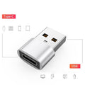 USB C 3.0 Type A Male to Type C Female Adapter - Black - view 4