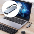 USB-C Hub Adapter, 6-In-1 - Grey - view 5