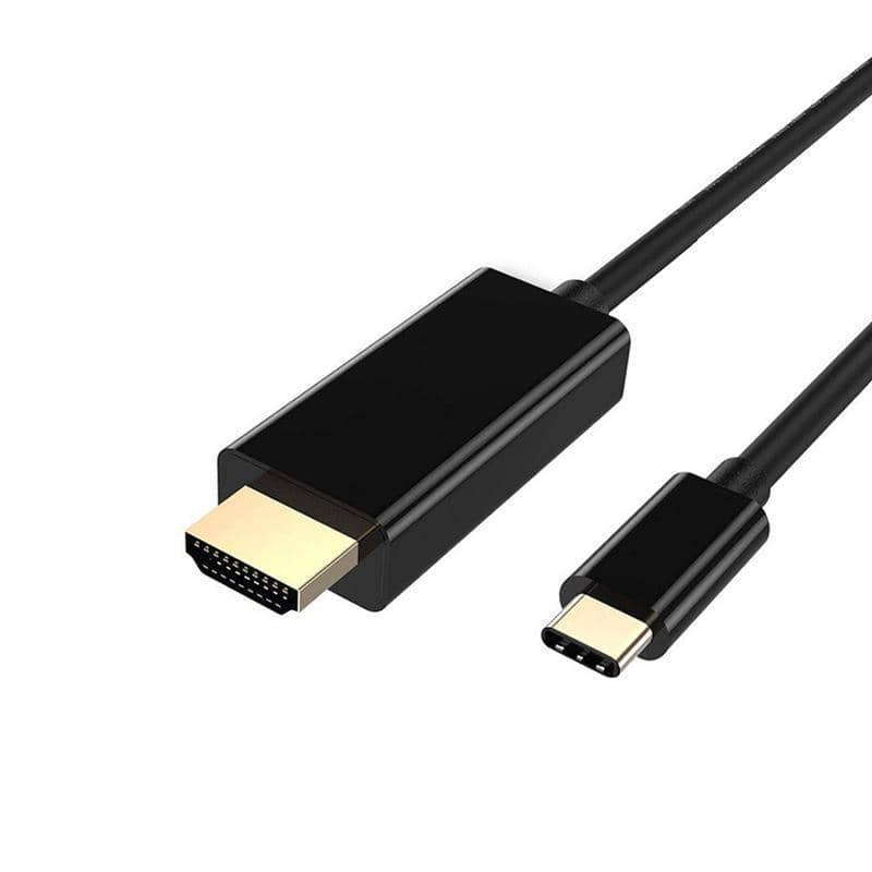 USB C to HDMI Cable, 4K Type C Male to HDMI Male - 1.8 m, Black - view 5