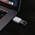 USB-C to USB 3.0 OTG Adapter, Aluminium Housing - Rose Gold - view 5