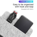 USB-C to USB-C Fast Charging Cable - 1 m, 60W, Red and Black - view 4