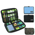 USB Cable Organiser Bag for Travel and Electronics - Black - view 3