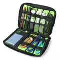 USB Cable Organiser Bag for Travel and Electronics - Black - view 4