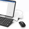 USB Camera Adapter with Charging Port - 8-Pin OTG for iPhone and iPad - view 4