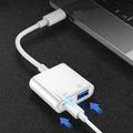 USB Camera Adapter with Charging Port - 8-Pin OTG for iPhone and iPad - view 5