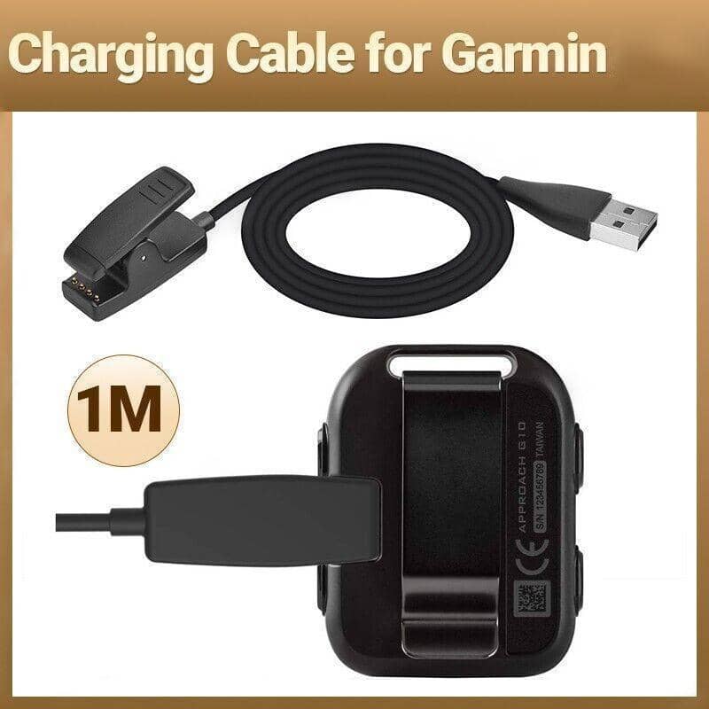 USB Charging Cable for Garmin Forerunner and Vivomove HR Watches, 100 cm