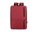 USB Charging Laptop Backpack for Men, 43 x 31 x 12 cm - Red