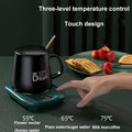 USB Heated Cup Warmer, 3-Speed Adjustable - Green - view 5