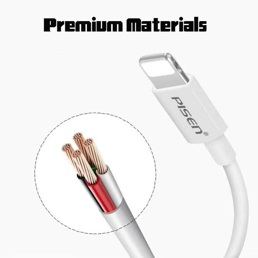USB to Lightning Fast Charging Data Cable for iPhone and iPad - 3 m - view 3