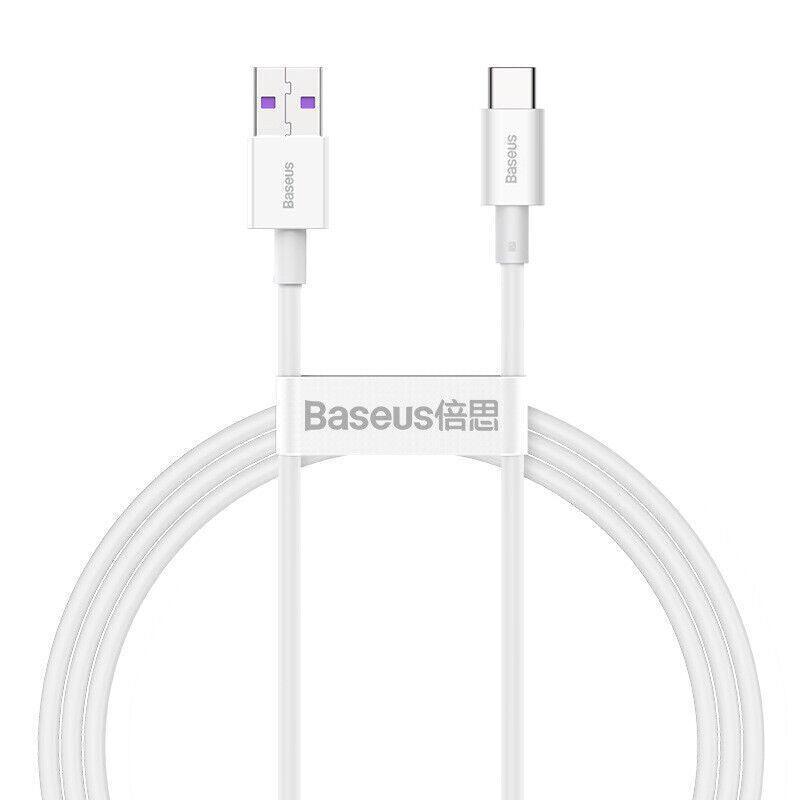 USB to Type-C Fast Charging Cable 66W - White, 2 m, Pack of 2 - view 3