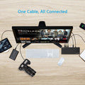 Wavlink USB-C Ultra 5K Laptop Docking Station with 6x USB3.0, 4K Dual Video Outputs, Gigabit Ethernet, Audio WS-UG69DK1 - SuperSaverAU - view 3