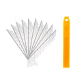Utility Knife Blades, 10 Pack, Snap-Off - 8.5 x 0.9cm