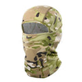 UV Protection Balaclava Face Mask for Skiing and Cycling - Green Camouflage