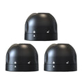 Vacuum Champagne and Wine Bottle Stopper, Pack of 3, Black - view 2