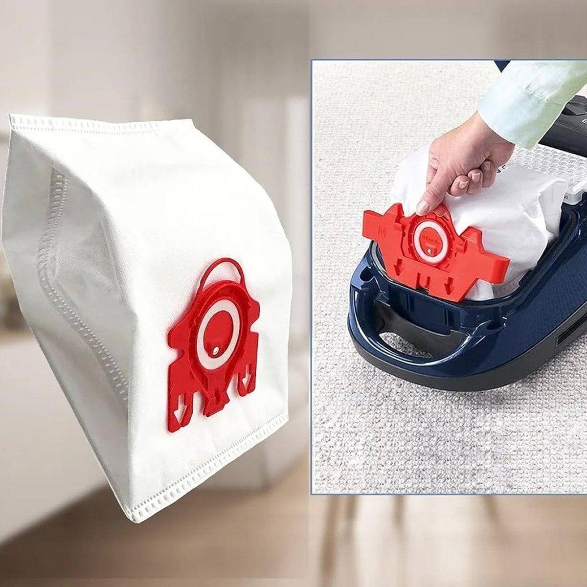Vacuum Cleaner Bags for Miele 3D GN Complete C2, C3, S2, S5, S8, S5211 - Blue, Pack of 12 - view 5