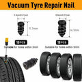 Vacuum Tyre Repair Nails - Pack of 20, Small and Large