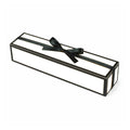 Valentine Chocolate Gift Boxes with Satin Bow, Rectangle, Pack of 20 - Black