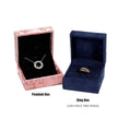 Velvet Jewellery Boxes, Pink Cameo, Pack of 5 - Ring - view 5