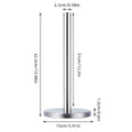 Vertical Stainless Steel Tissue Holder Paper Towel Stand for Kitchen and Bathroom - view 3