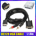 VGA High Definition Cable with Audio for Sega Dreamcast Console, 1.8 m