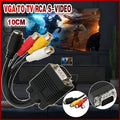 VGA to S-Video and RCA Adapter Cable, 10 cm