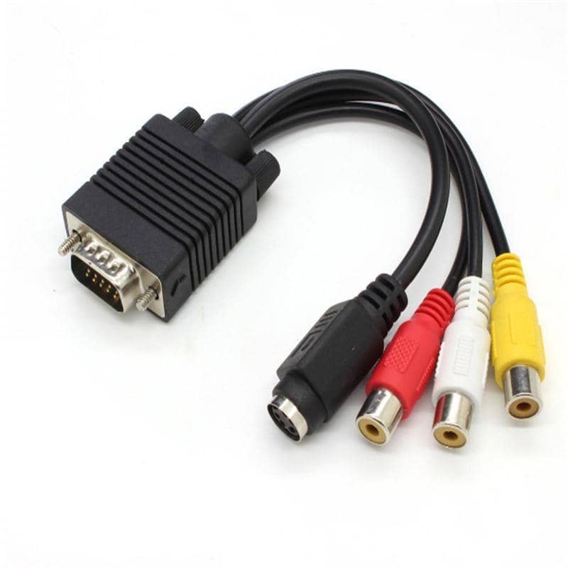 VGA to S-Video and RCA Adapter Cable, 10 cm - view 5