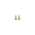 Vintage Butterfly Earrings - Gold-Tone Titanium Steel