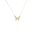 Vintage Butterfly Necklace - Pendant
