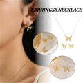 Vintage Butterfly Necklace - Pendant - view 2