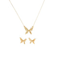 Vintage Butterfly Necklace - Pendant - view 3