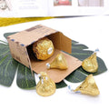 Vintage Kraft Paper Candy Boxes for Weddings, Pack of 50 - Natural Brown - view 5