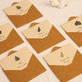 Vintage Leaf Greeting Cards with Kraft Envelopes for All Occasions, Pack of 6 - view 4