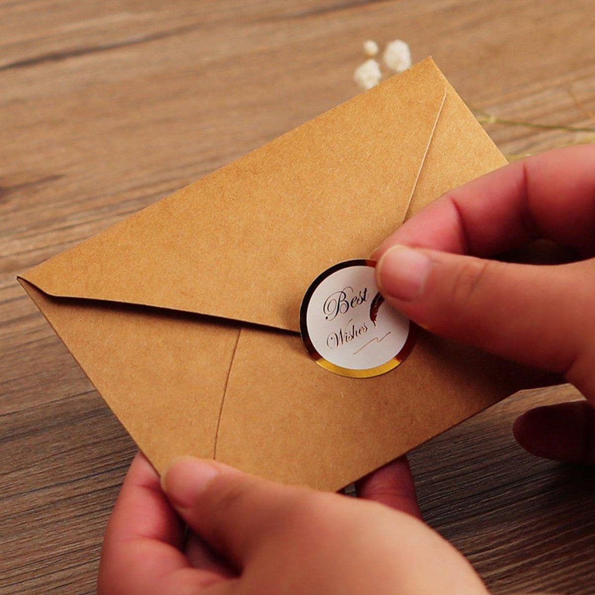 Vintage Leaf Greeting Cards with Kraft Envelopes for All Occasions, Pack of 6 - view 5