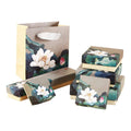 Vintage Lotus Print Jewellery Gift Boxes, Pack of 50 - 22.5 x 5 x 3.5 cm - view 3