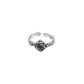 Vintage Open Ring - Rhomboid Diamond Shape