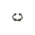 Vintage Open Ring - Round Engraved Medallions