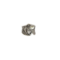 Vintage Open Ring - Textured Wide Band