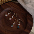 Vintage Palace Style Earrings - Pink - view 5