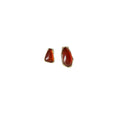 Vintage Resin Stud Earrings for Women - Brown