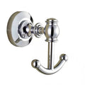 Vintage Silver Wall Coat Hook for Entryway, Hat and Clothes Hanger - view 2