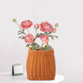 Vintage Wall Hanging Storage Basket - Large 15cm, 17.5 x 15 x 11cm - view 5