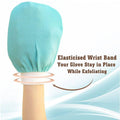 Viscose Exfoliating Bath Washcloth Mitten - Green, Pack of 5 - view 5