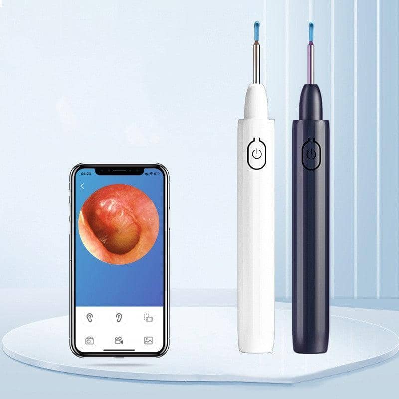 Visual Ear Wax Remover Pick with 5MP Camera and LED Light - Navy Blue - view 5