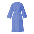 Waffle Spring Summer Couple Bathrobe Men Women Bath Gown Breathable - XXXL, Blue